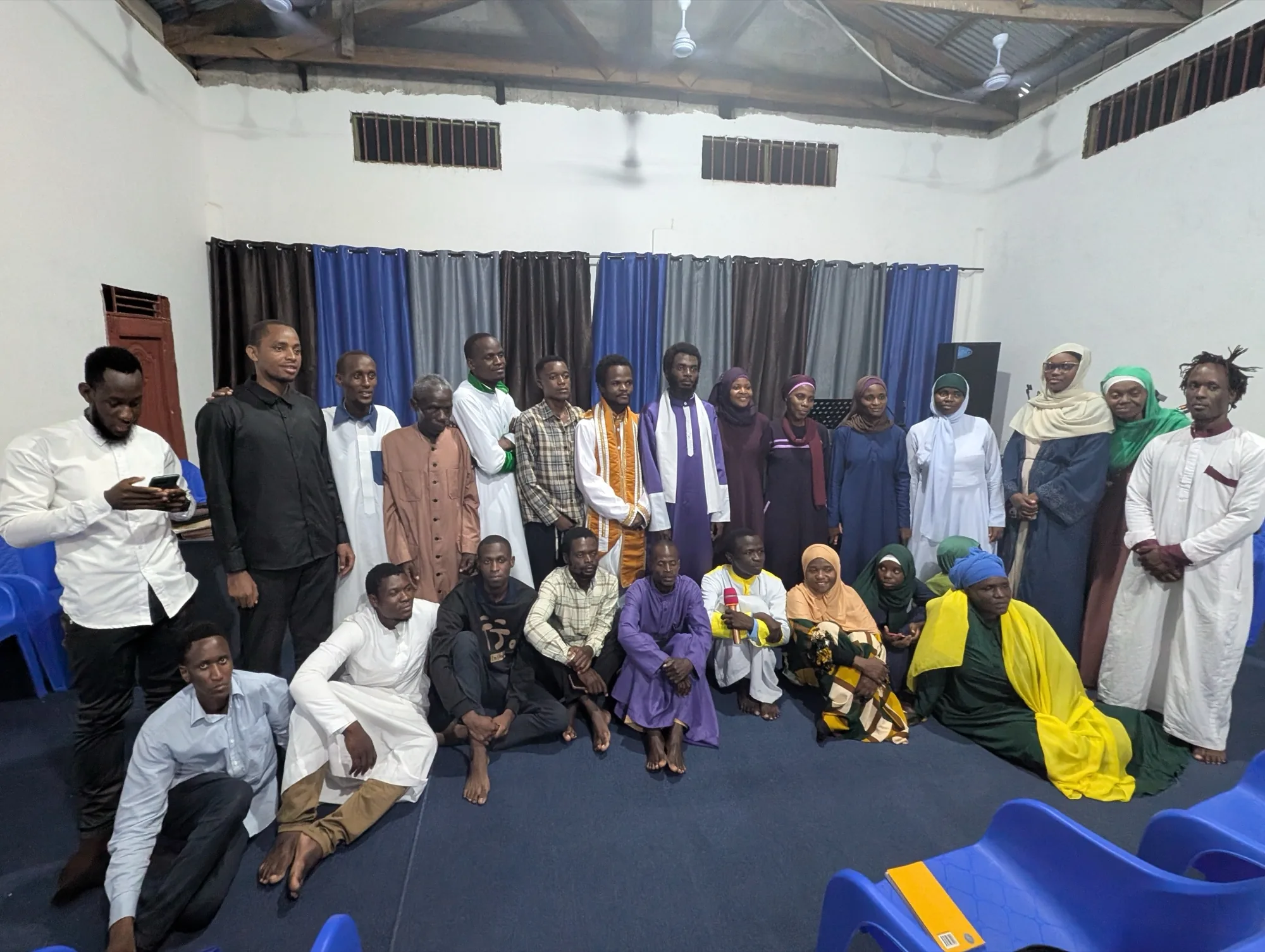 Ministers and members gathered together in Tanzania